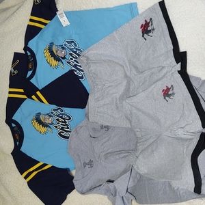 Boys shirts and shorts